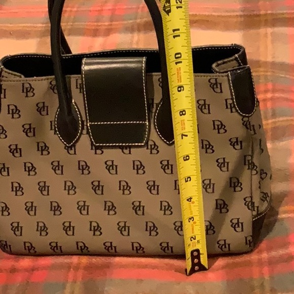 Dooney and Bourke vintage canvas satchel. - Picture 3 of 8